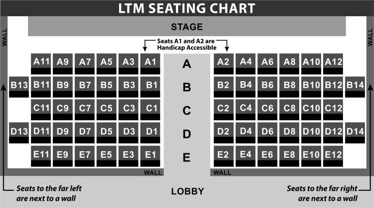 LTM seating chart