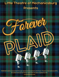 Forever Plaid LTM Season 73 Graphic
